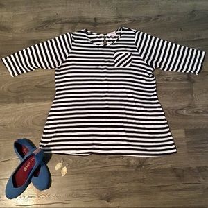 Striped Shirt (Size 1X)